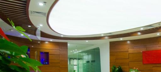 深圳华芯邦集团总部办公室装修设计实景图拍摄 