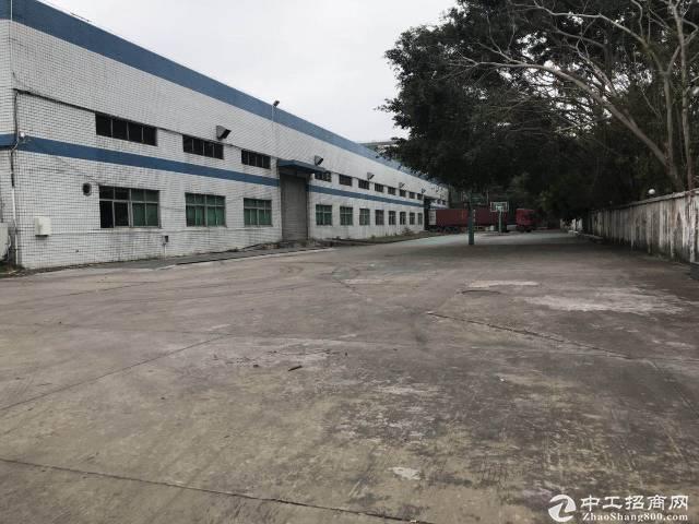 龙岗宝龙工业区独栋钢构4000平出租可做物流仓库