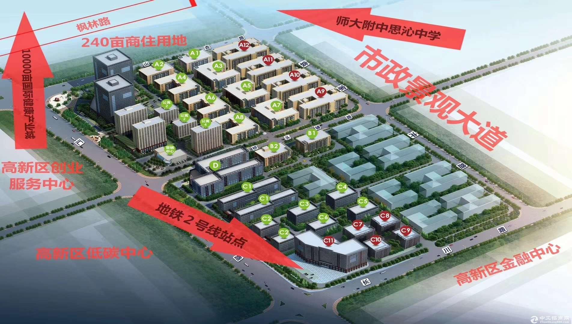 出售高新区金荣同心国际工业园标准厂房-图4