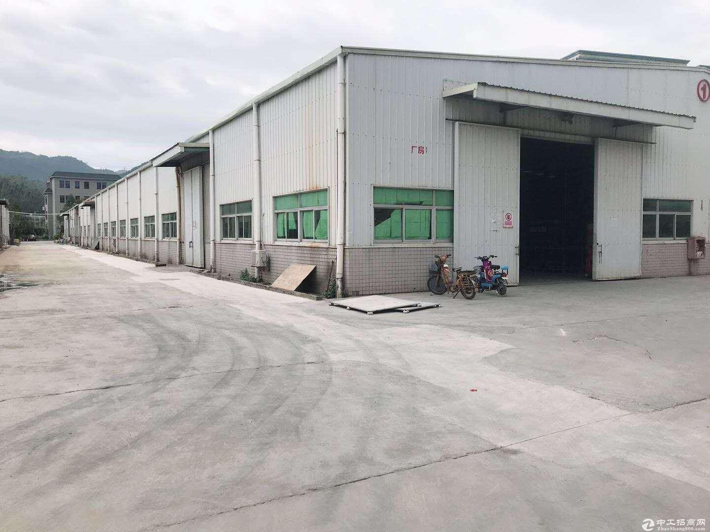 龙岗龙西原房东一楼钢结构仓库出租2600平.