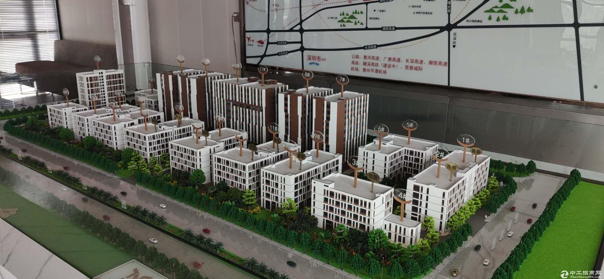 惠州仲恺潼湖生态智慧区 智能制造标准化厂房 独栋厂房