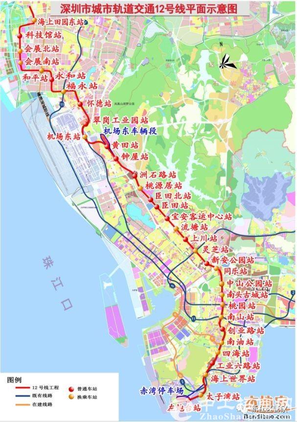 深圳宝安交通服务大大提高，地铁12号线预计2022年开通 