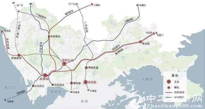 深圳交通再传利好！未来高铁将30分钟直达珠海+前海和宝安之间将新增一条海底隧道