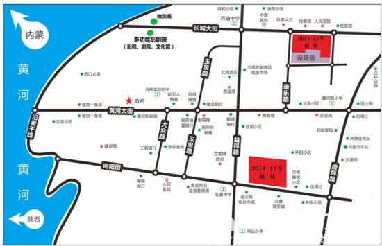 山西忻州河曲县城中心商住用地转让图片