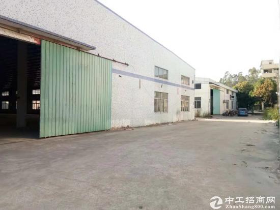 惠阳镇隆单一层钢构厂房面积3436平米  大小可分