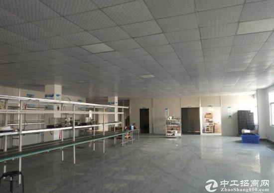 惠阳 将军路带装修2至3楼2100平米厂房可分租 货梯一部