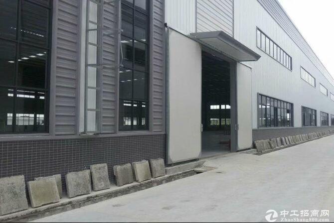 黄陂王家河13米带行车钢构厂房出租,一楼可分租