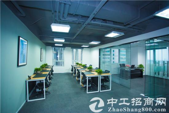120平 香港中路办公室玻璃隔断 双经理室1