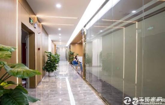 黄埔大沙地铁口创客电商园新出楼上500平精装修办公室出租5