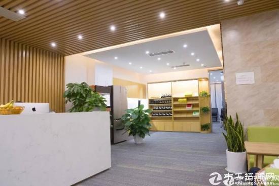 黄埔大沙地铁口创客电商园新出楼上500平精装修办公室出租1