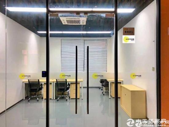 深圳宝安精装办公室出租20平至500平可注册备案物业直租