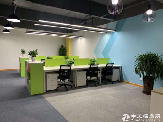 福永塘尾地铁口业主急售400平方精装修带隔间办公室